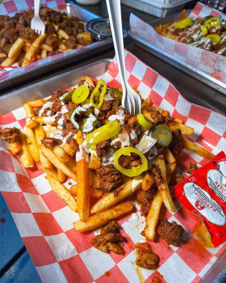 Over Fries & Chopped Cheese